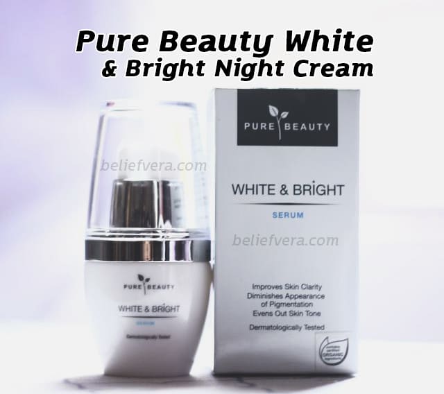 Pure Beauty White & Bright Night Cream